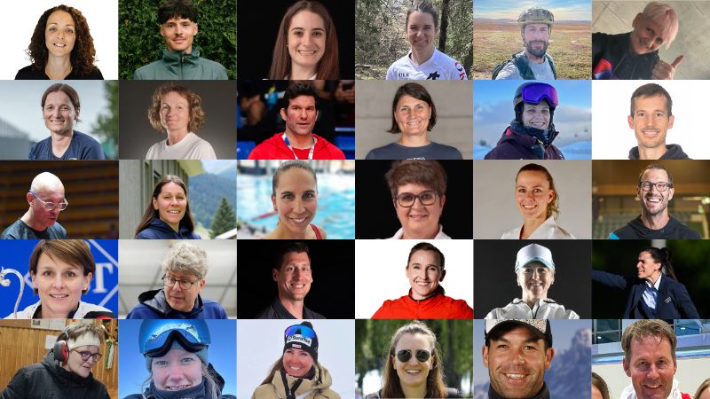 Trainer*innen Collage